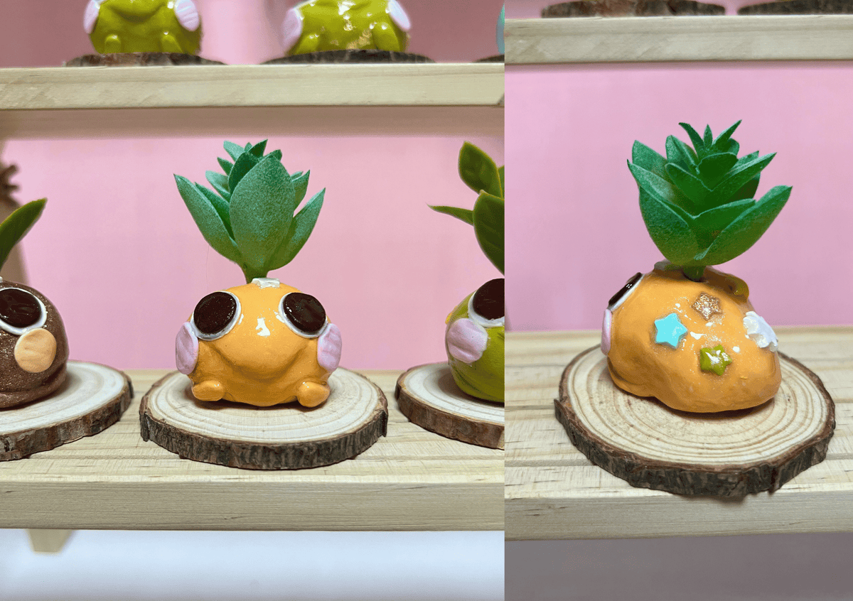 Clay Froggy Orange