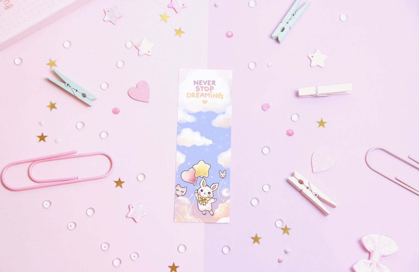 Paper Bookmark "Berrie the dreamer" - Charenji