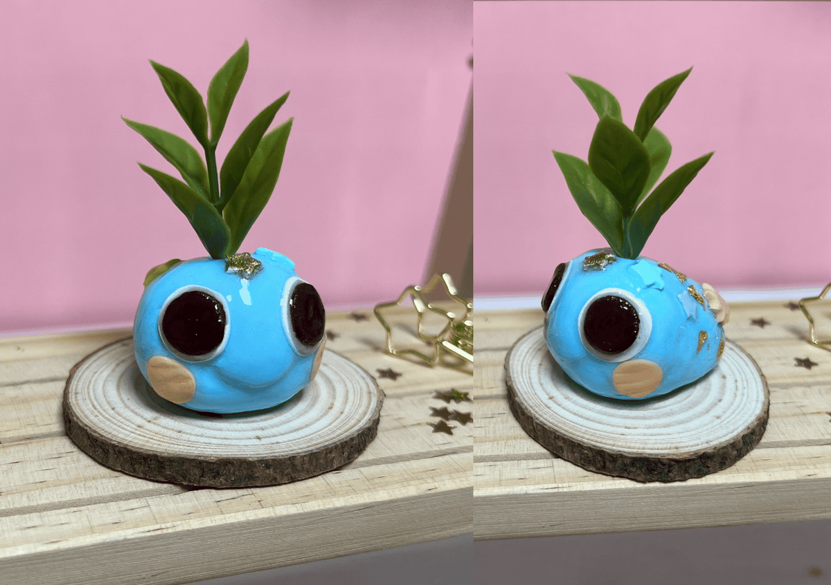 Clay Froggy Blue