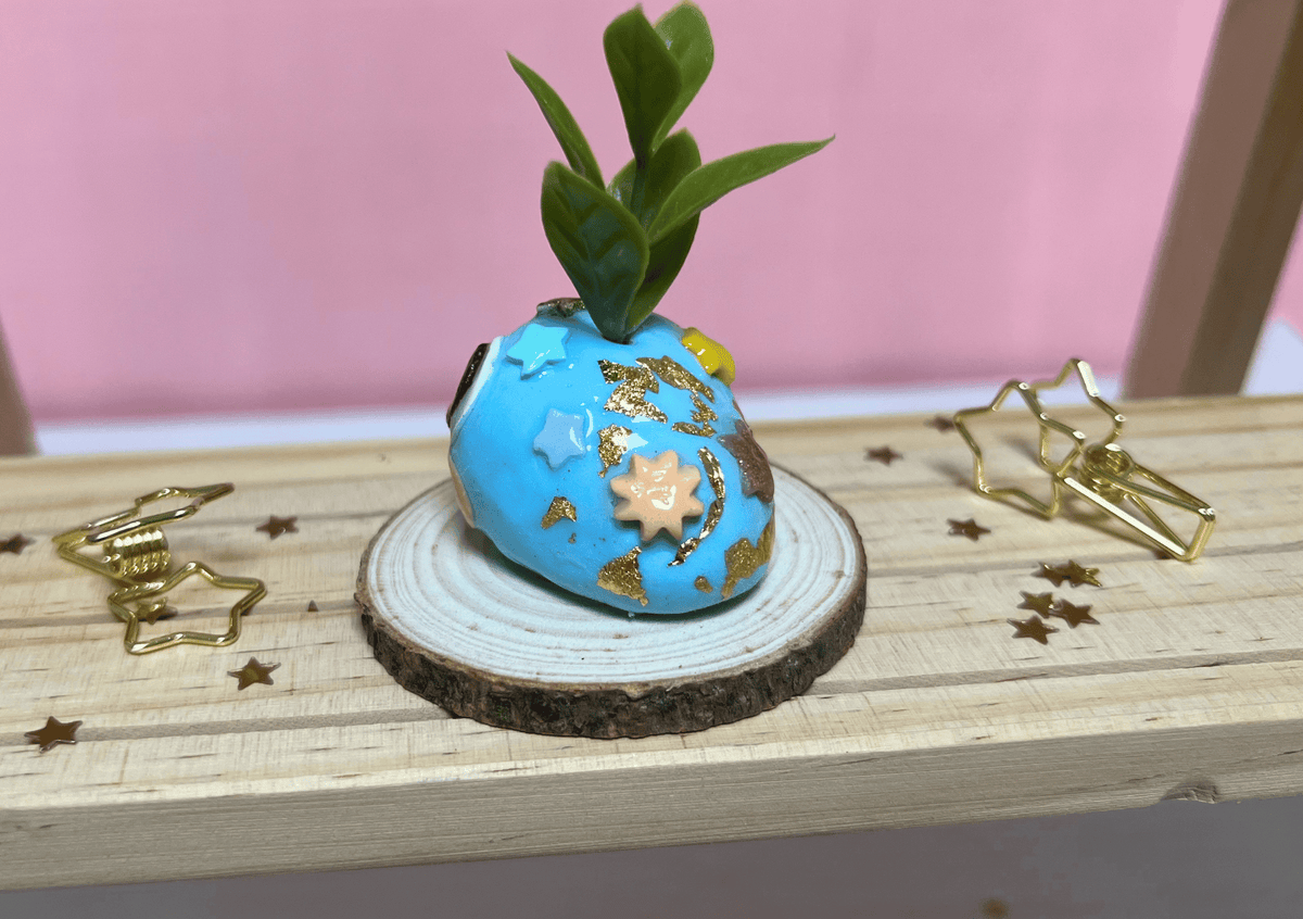 Clay Froggy Blue