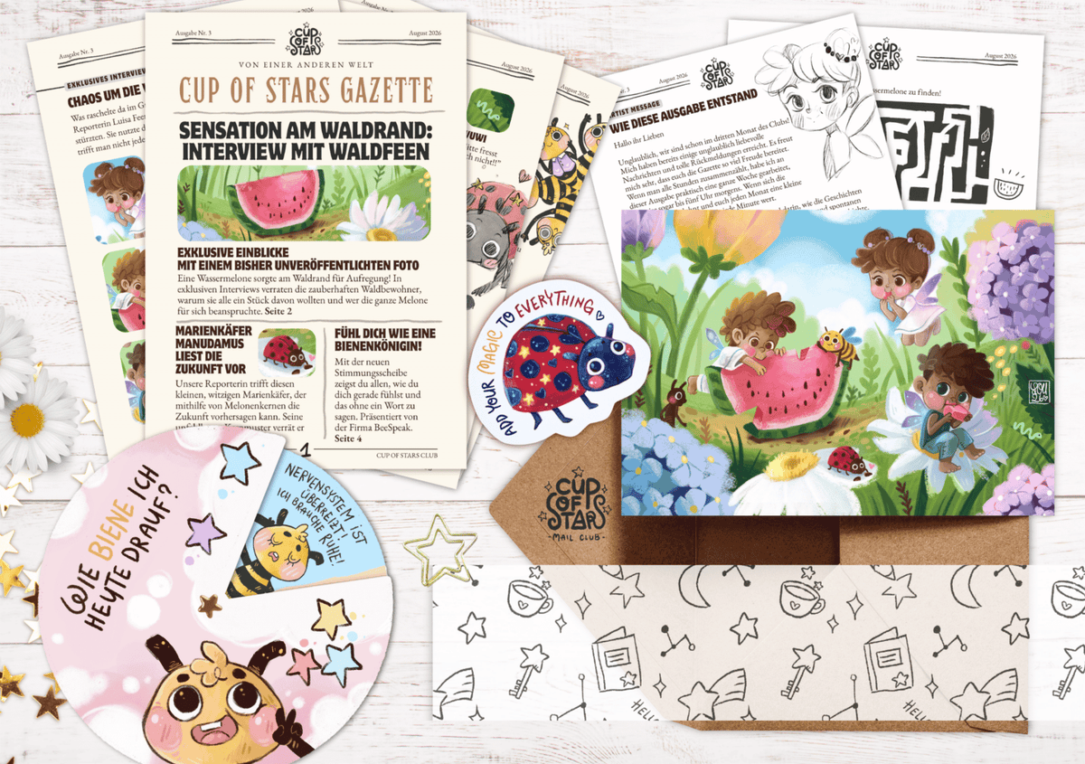 August Issue No. 3 - Cup of Stars Mail Club