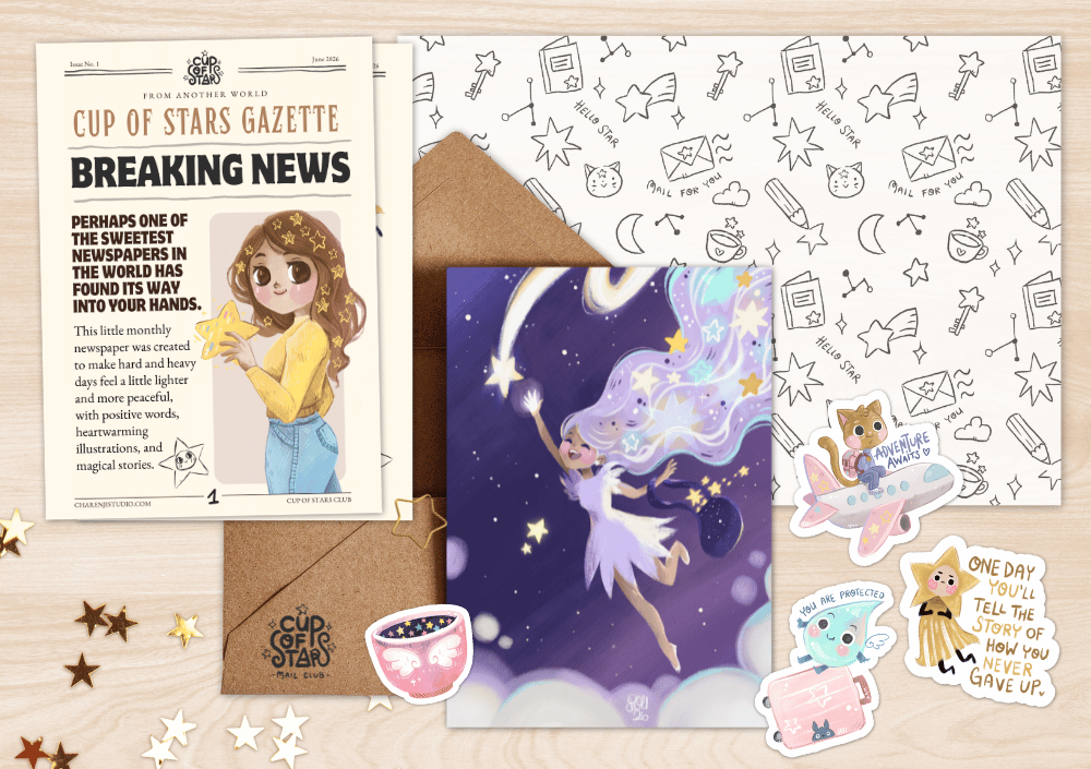 June Issue No. 1 - Mail Club - Cup of Stars