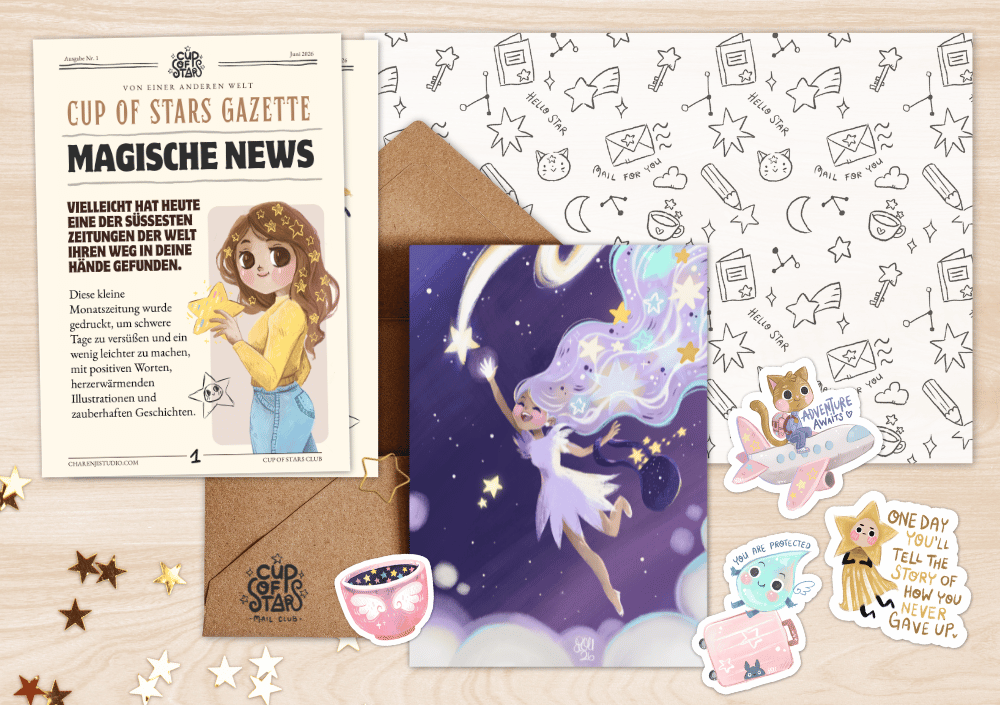 June Issue No. 1 - Mail Club - Cup of Stars