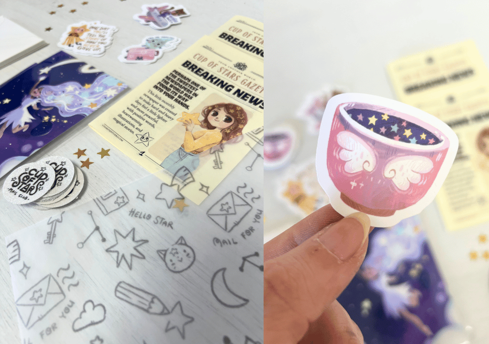 June Issue No. 1 - Mail Club - Cup of Stars
