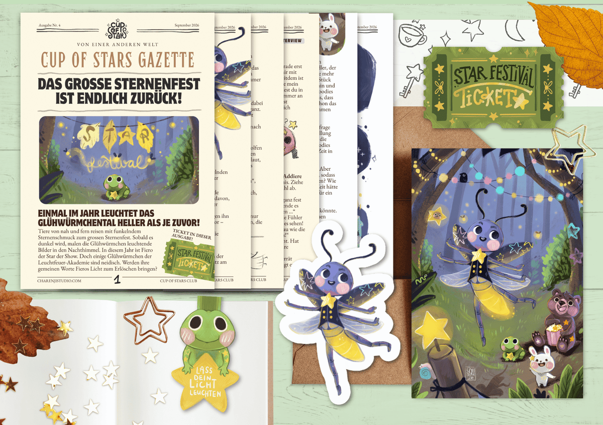 September Issue No. 4 - Cup of Stars Mail Club