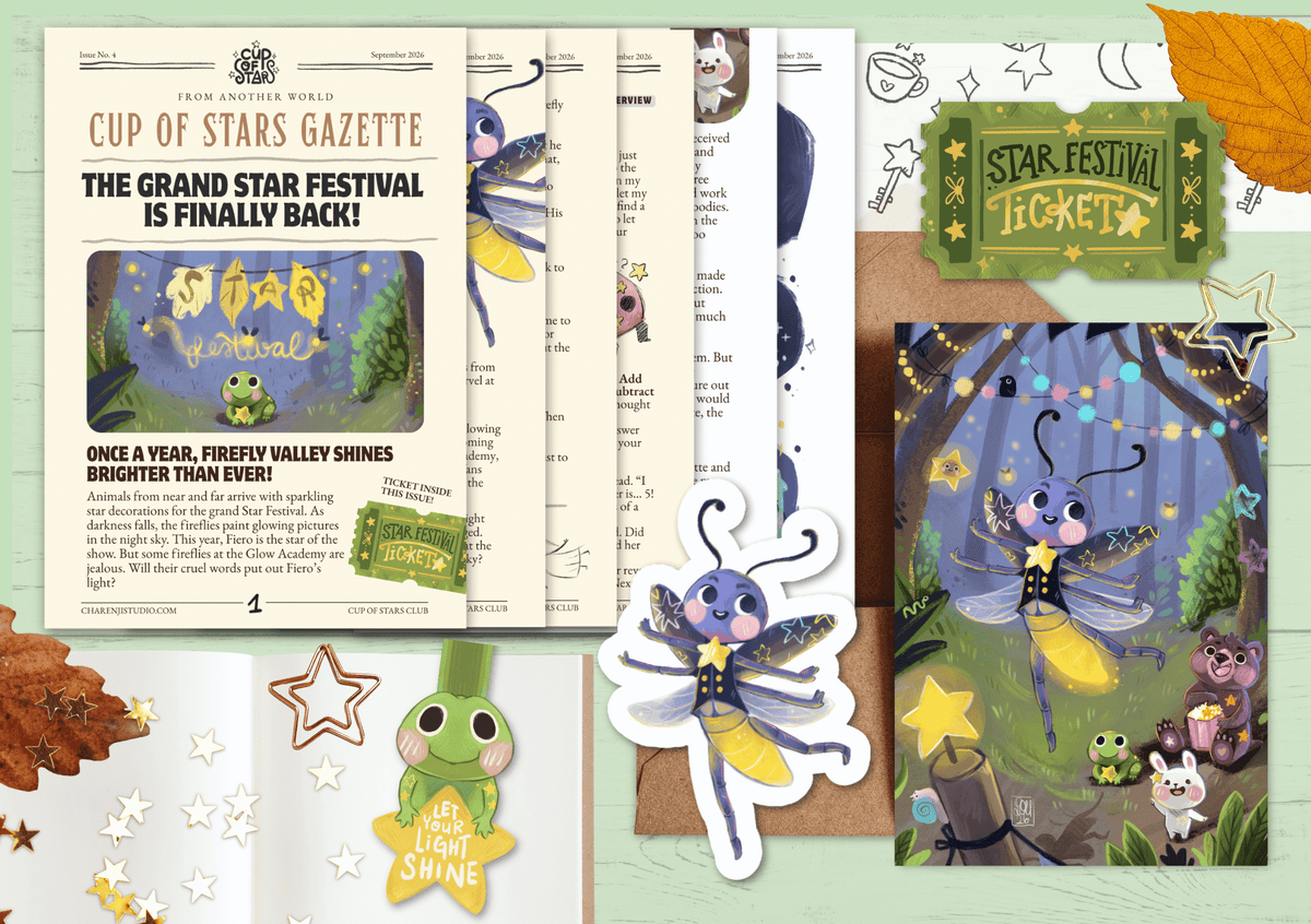 September Issue No. 4 - Cup of Stars Mail Club