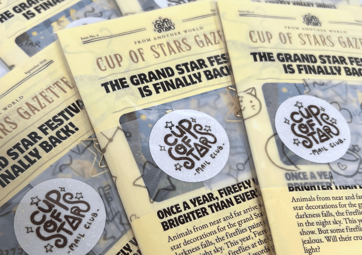 September Issue No. 4 - Cup of Stars Mail Club