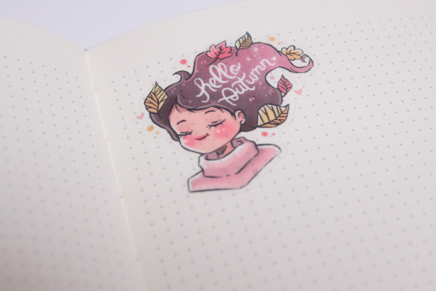 Cozy Autumn Sticker Sheets – Cute Fall-Inspired Designs for Journals & Crafts! Transparent stickers - Charenji