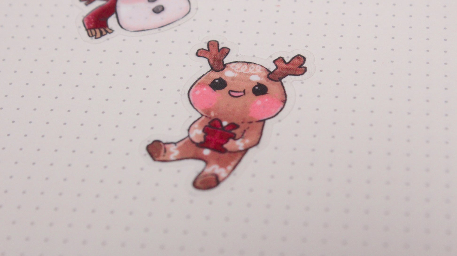 Festive Christmas Sticker Sheets – Cute & Colorful Holiday Designs - transparent stickers - Charenji