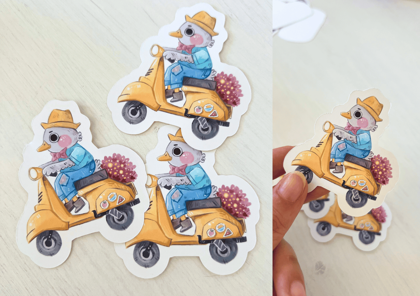 Duck on a Vespa, nonno Pippo