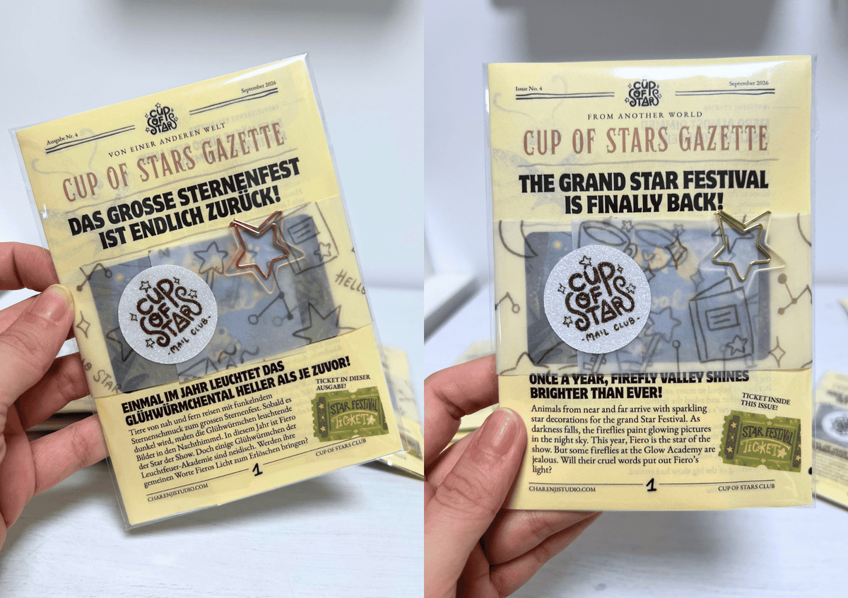 September Issue No. 4 - Cup of Stars Mail Club