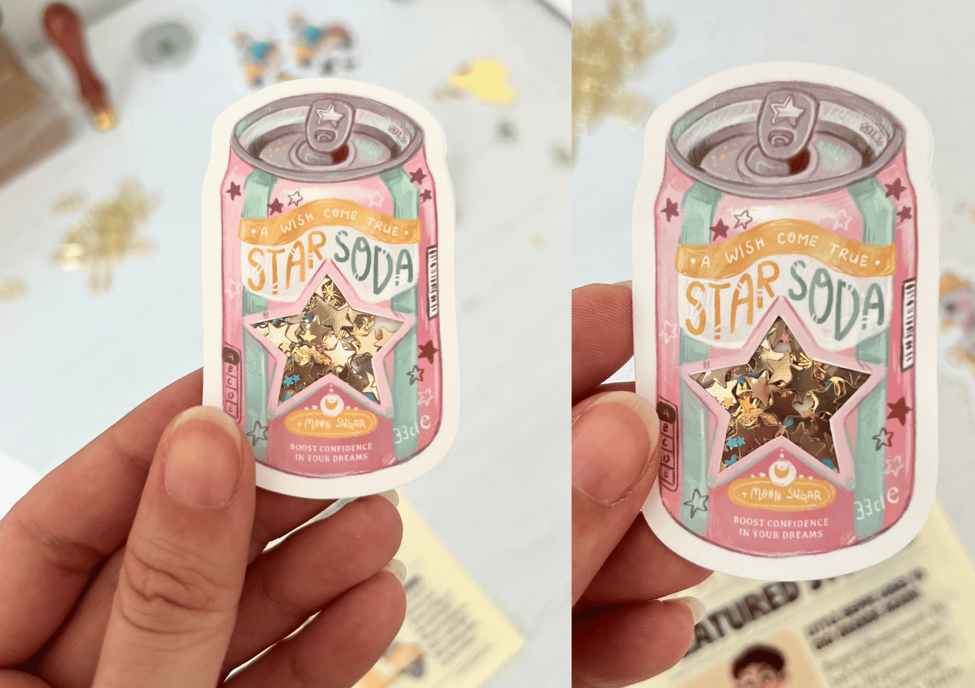 Star Soda Can