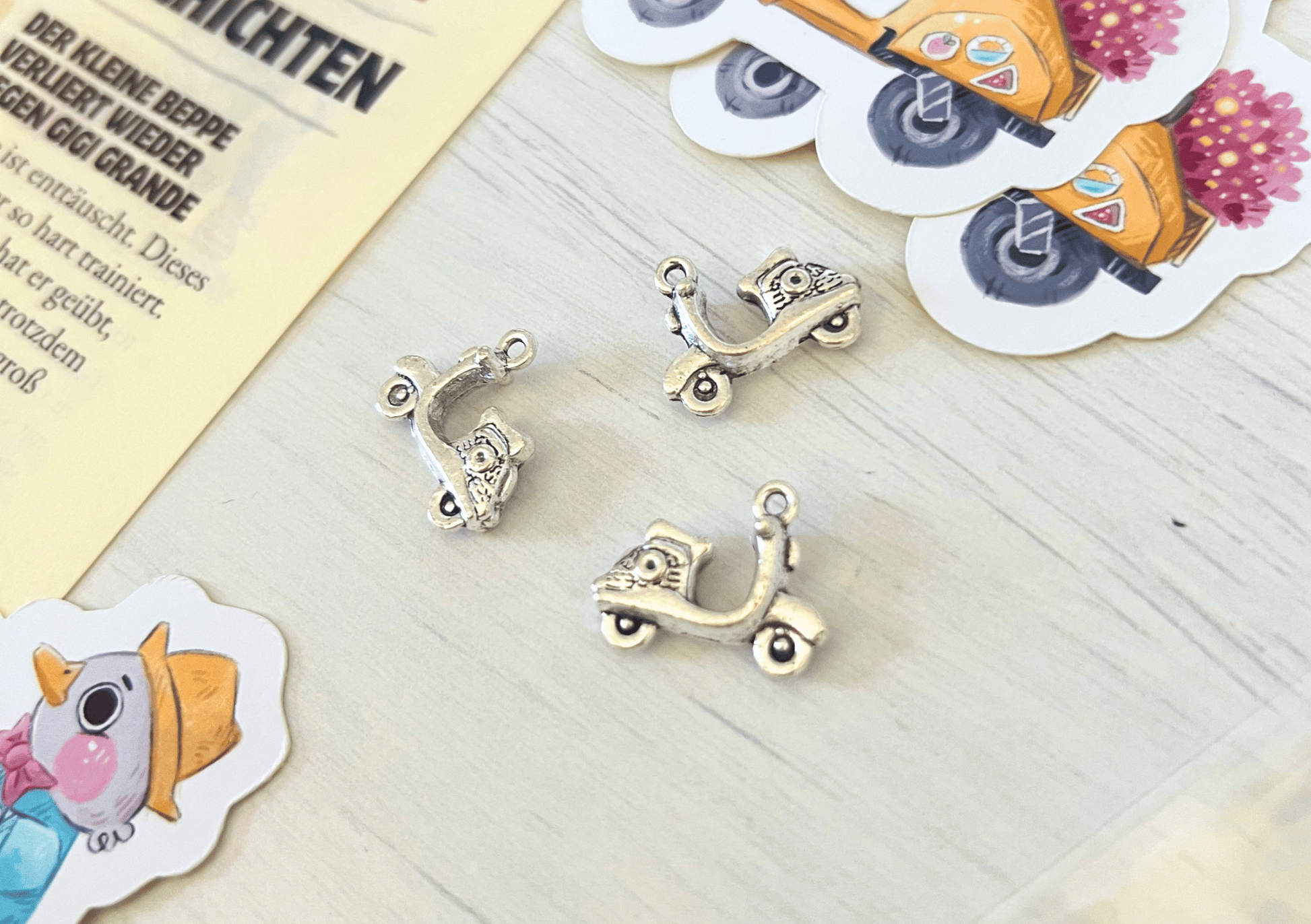 Tiny Vespa Charm