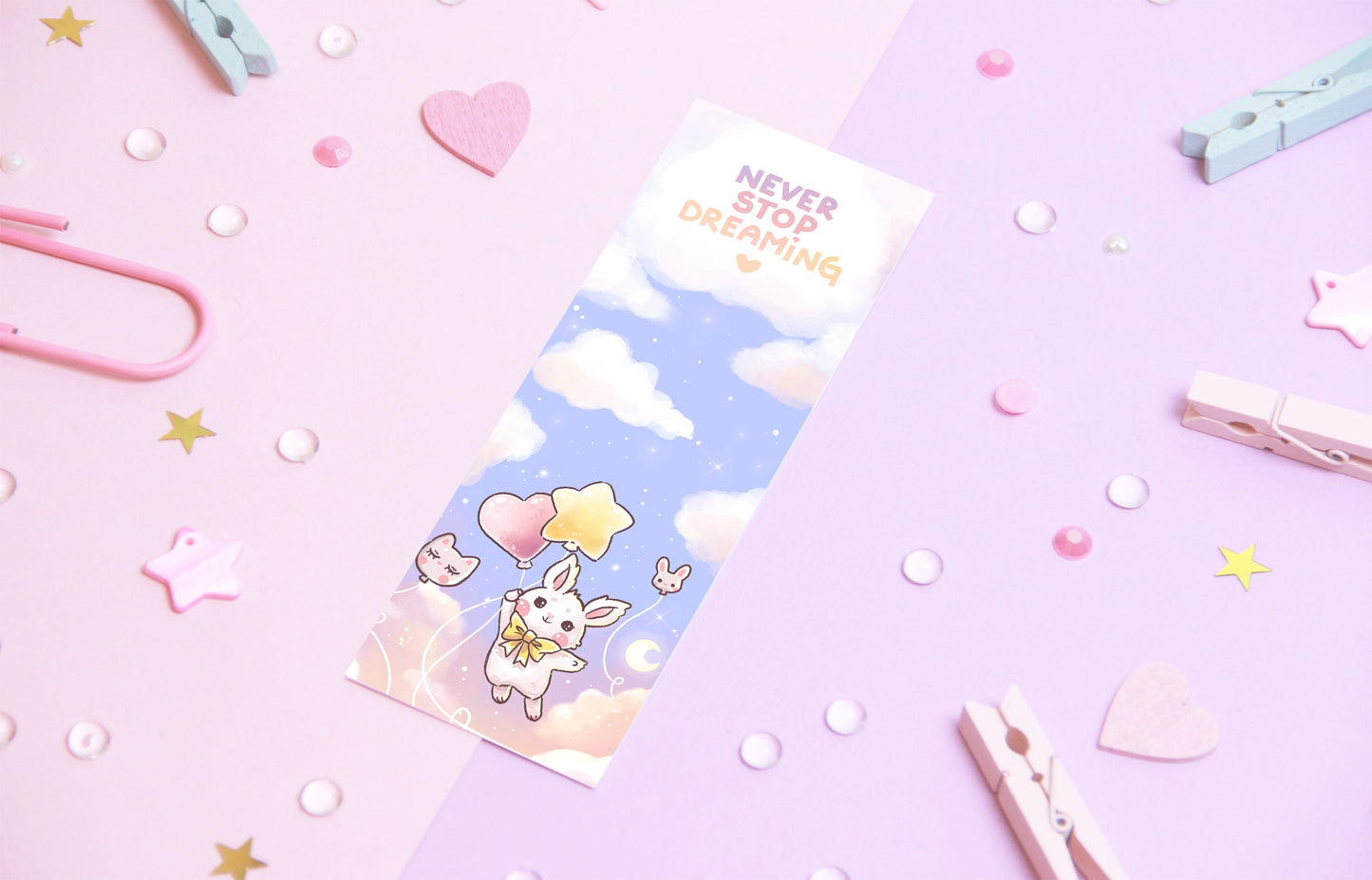 Paper Bookmark "Berrie the dreamer" - Charenji