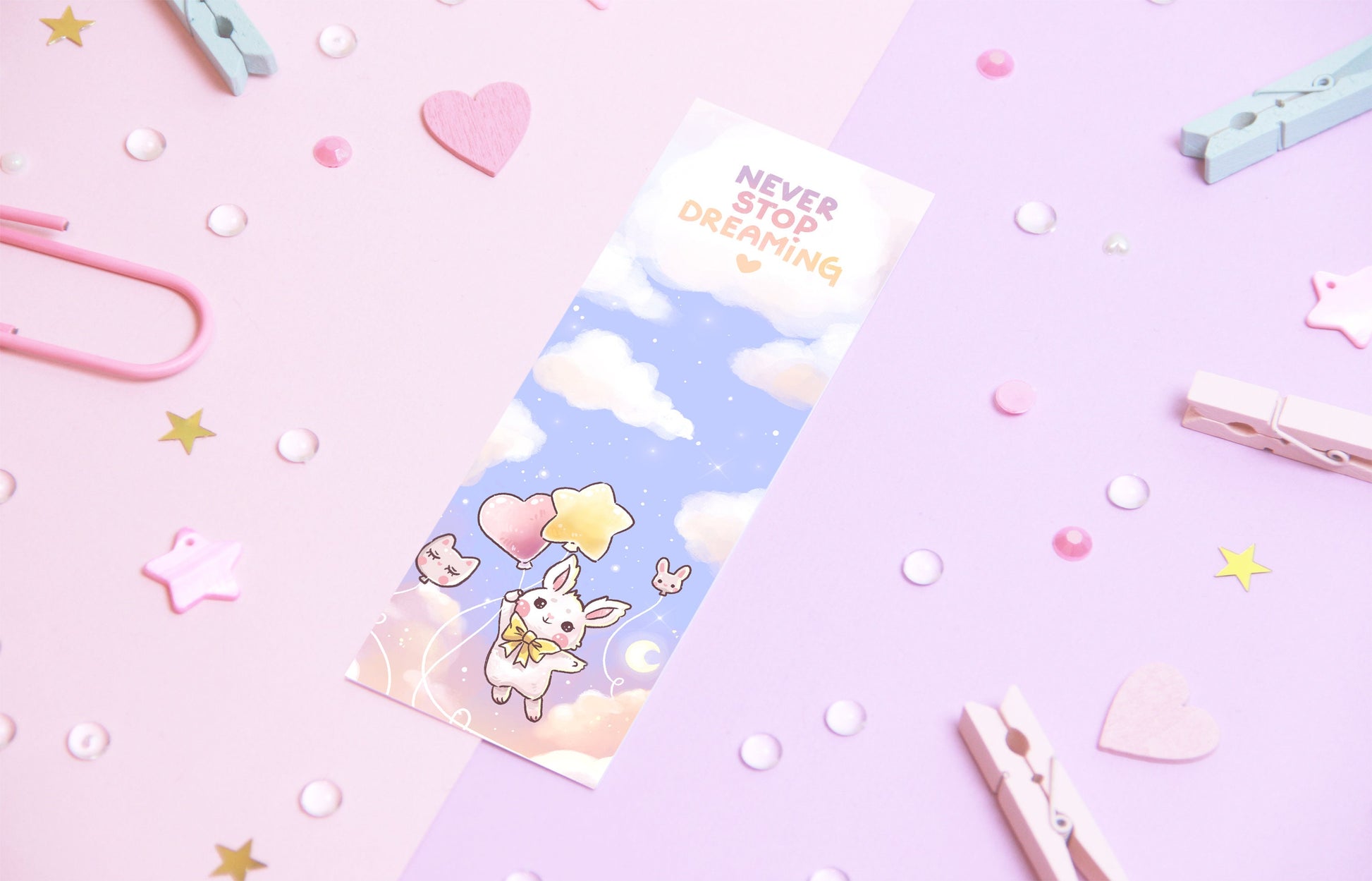 Paper Bookmark "Berrie the dreamer" - Charenji