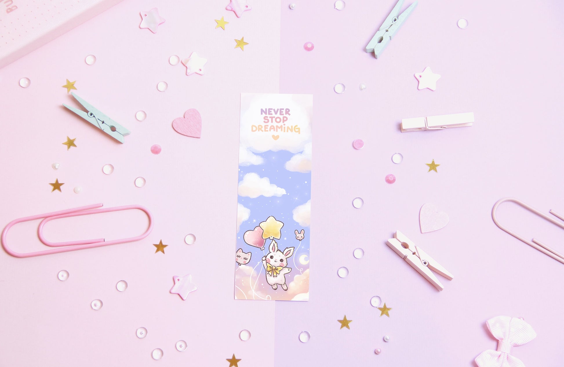 Paper Bookmark "Berrie the dreamer" - Charenji